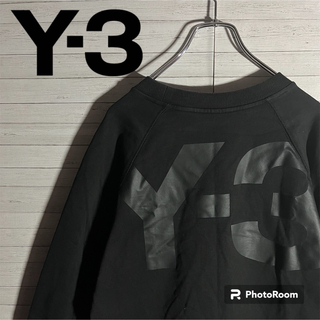 Y-3 - 【大人気デザイン】ワイスリー バックプリントロゴ スウェット ブラック M