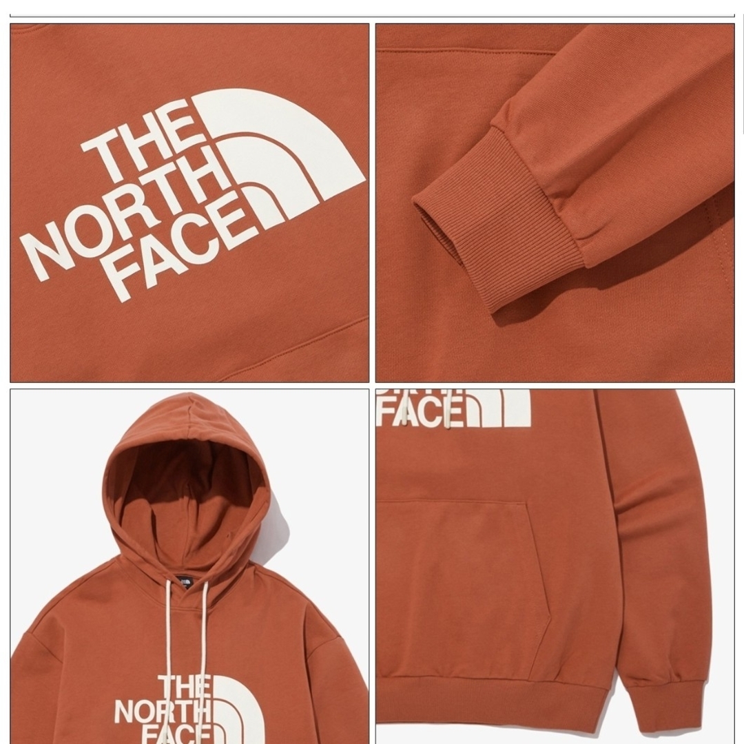 THE NORTH FACE(ザノースフェイス)のノースフェイス コットン パーカー 新品 フーディー ロゴ 長袖 トップス L メンズのトップス(パーカー)の商品写真