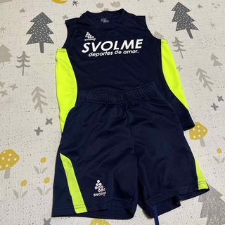 スボルメ(Svolme)のスボルメ サッカー トレーニングシャツセット 130(ウェア)