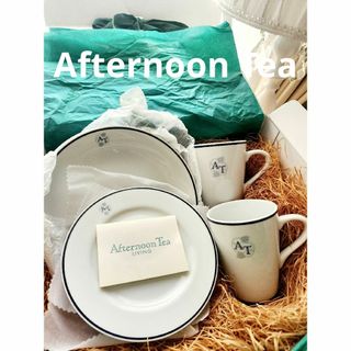 AfternoonTea - Afternoon Tea　ペアマグカップ&プレート　6枚セット　廃盤モデル