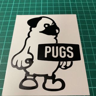 パグ　パグス　ステッカー　　PUGS  (車外アクセサリ)