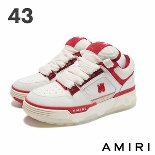 アミリ(AMIRI)の新品 AMIRI MA-1 / WHT RED 厚底スニーカー(スニーカー)
