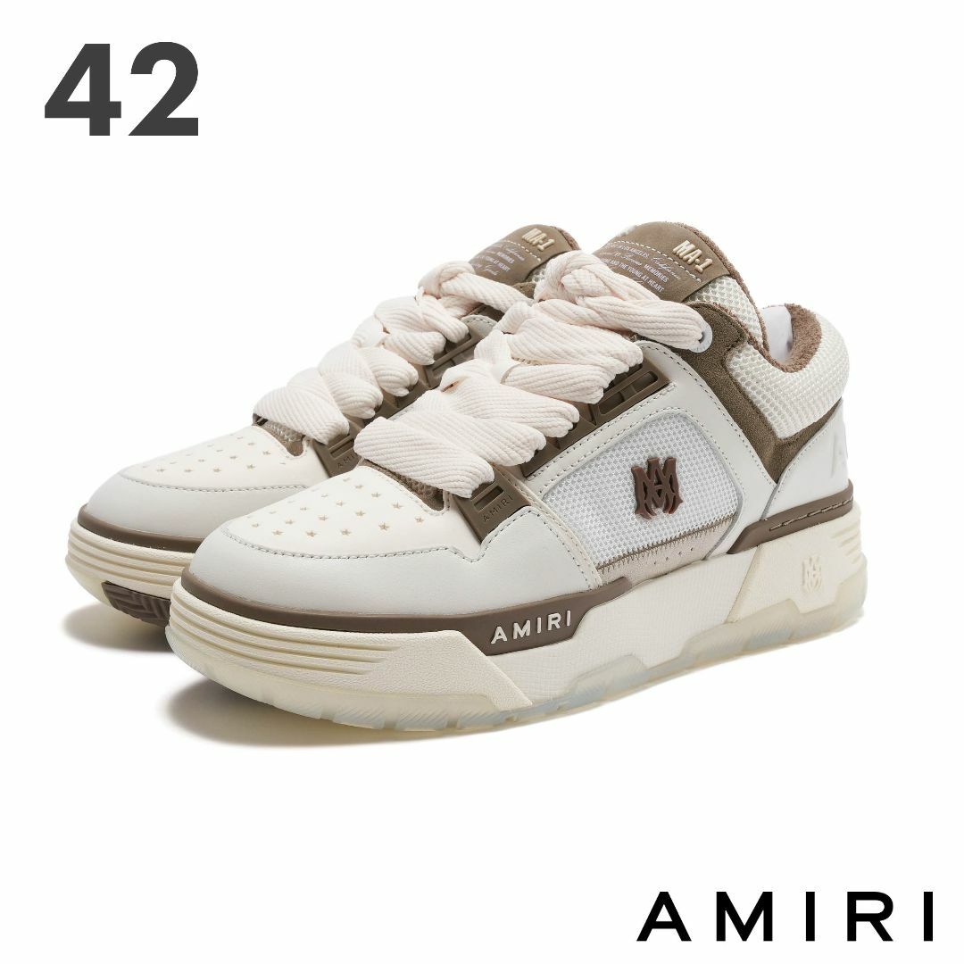 AMIRI(アミリ)の新品 AMIRI MA-1 / WHT BRW 厚底スニーカー メンズの靴/シューズ(スニーカー)の商品写真