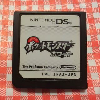 ニンテンドーDS(ニンテンドーDS)のポケットモンスターホワイト(携帯用ゲームソフト)