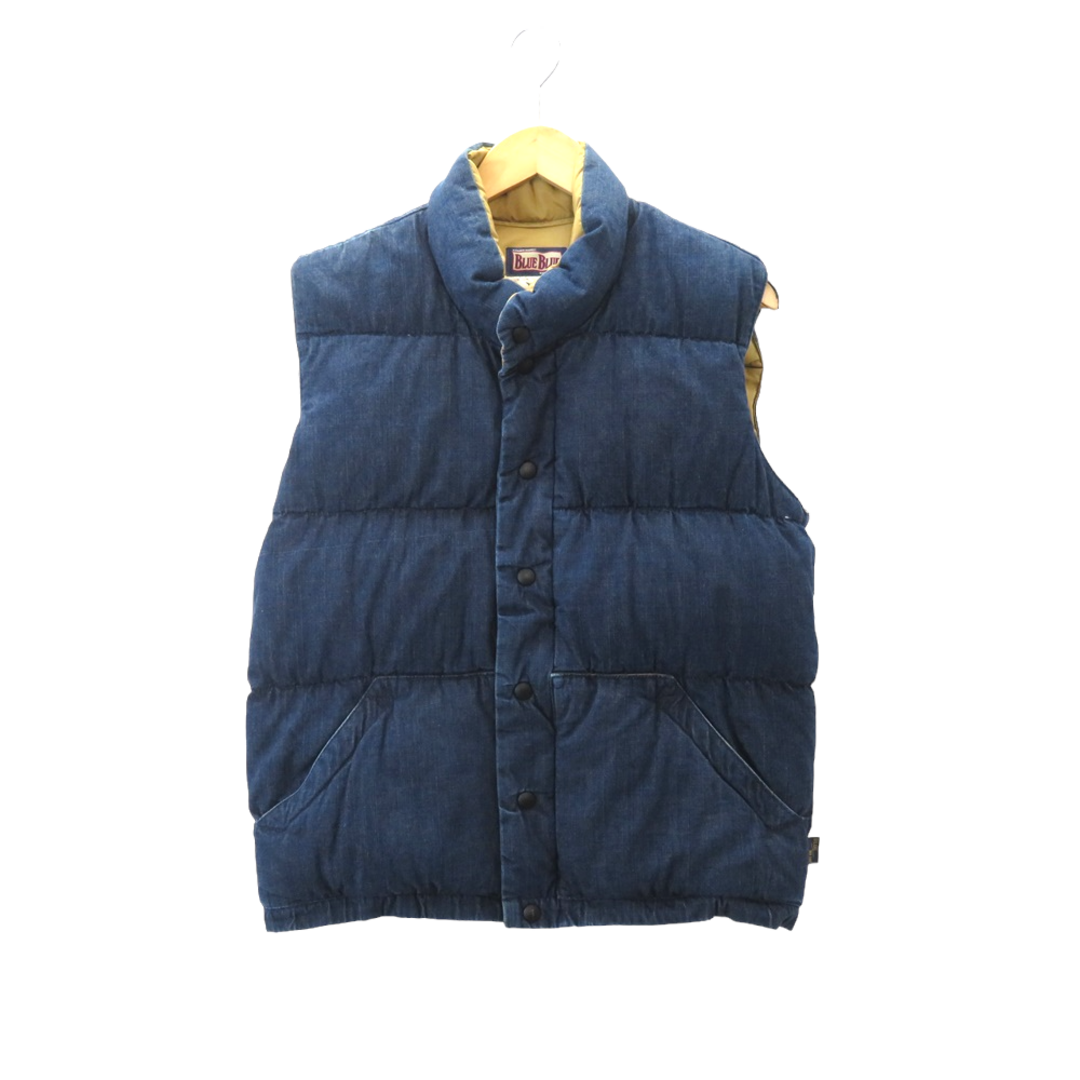 BLUE BLUE(ブルーブルー)のBLUE BLUE CRESCENT DOWN WORKS VEST メンズのトップス(ベスト)の商品写真