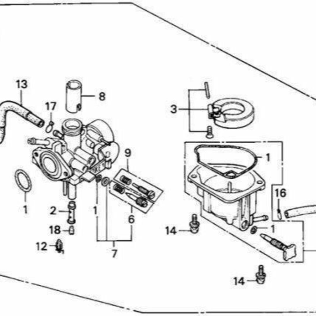 ホンダ(ホンダ)のホンダ モンキー Z50 キャブレター Carburettor HONDA 自動車/バイクの自動車(車種別パーツ)の商品写真