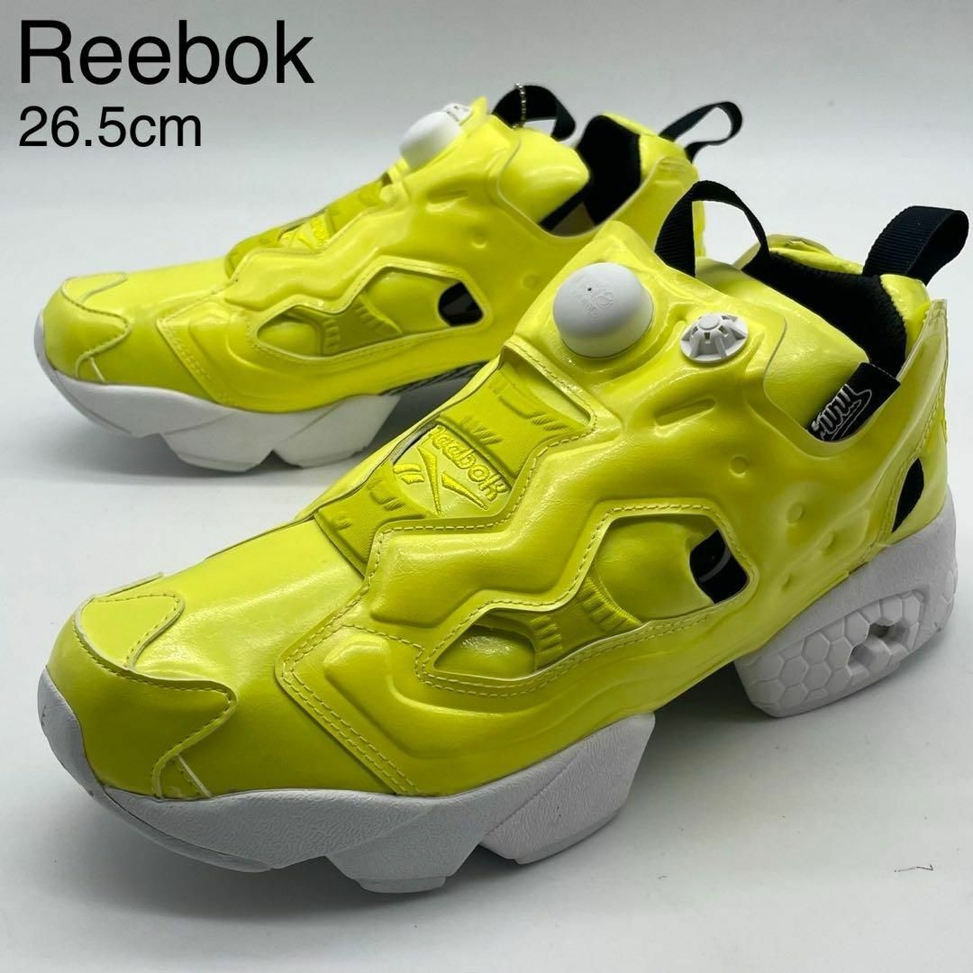 Reebok(リーボック)の★新品 リーボック インスタ ポンプフューリー スニーカー イエロー 26.5 メンズの靴/シューズ(スニーカー)の商品写真