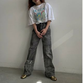 アメリヴィンテージ(Ameri VINTAGE)のAmeriVINTAGE TROMPE L′OEIL DENIM PANTS(デニム/ジーンズ)