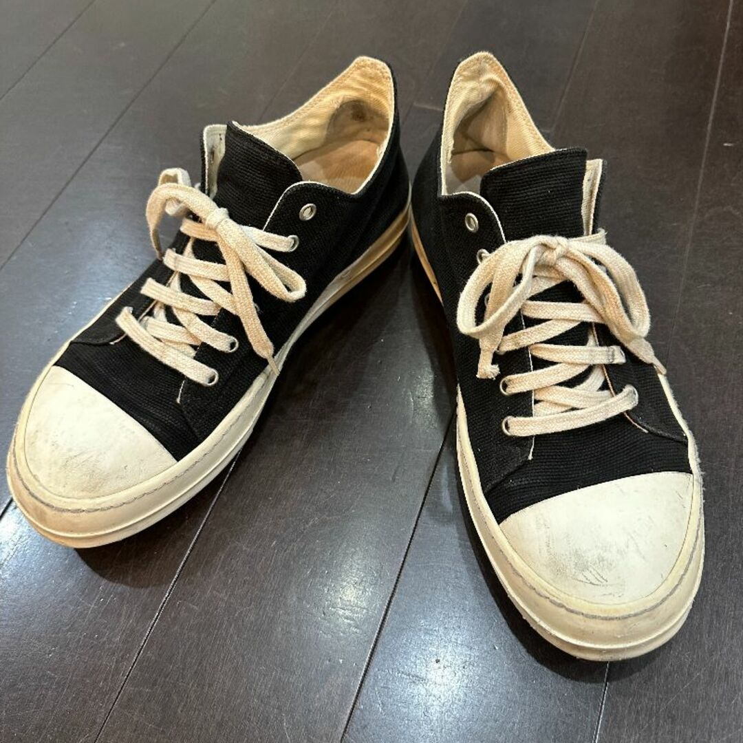 DRKSHDW(ダークシャドウ)のRICK OWENS DRKSHDW ramones low メンズの靴/シューズ(スニーカー)の商品写真