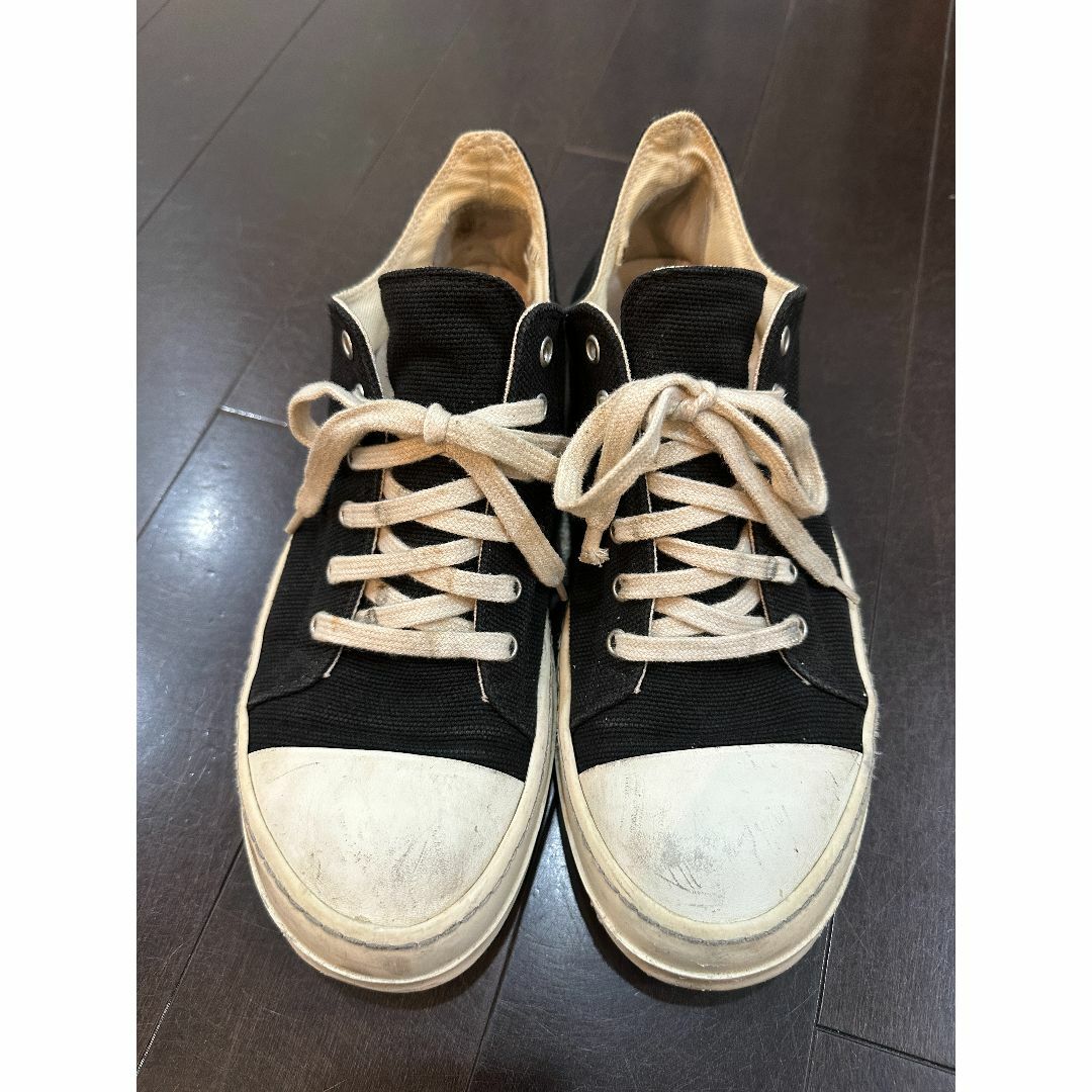 DRKSHDW(ダークシャドウ)のRICK OWENS DRKSHDW ramones low メンズの靴/シューズ(スニーカー)の商品写真