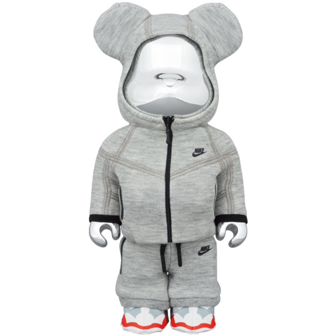 MEDICOM TOY(メディコムトイ)の【新品未開封】BE@RBRICK NIKE TECH FLEECE N98 エンタメ/ホビーのフィギュア(その他)の商品写真