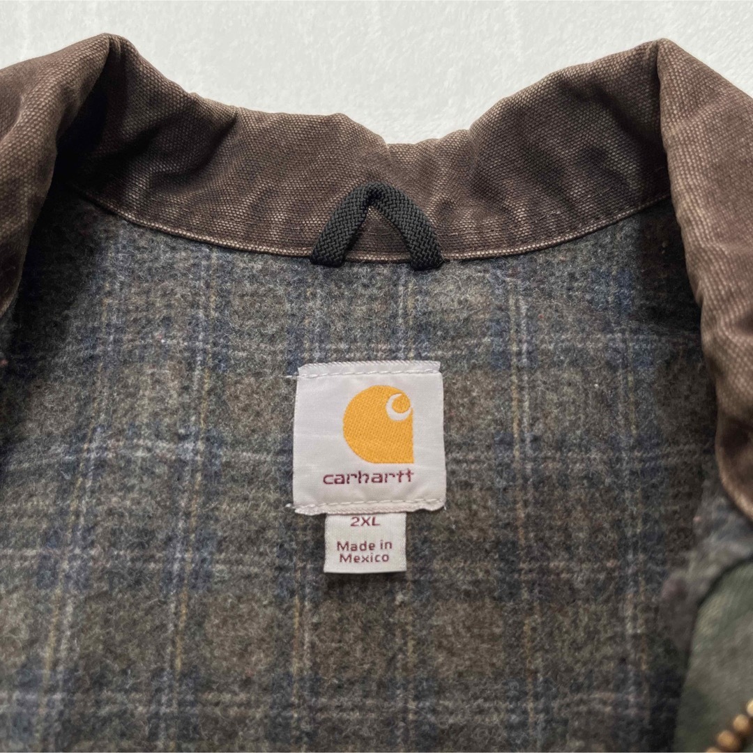 carhartt(カーハート)の【大きいサイズ】希少 Carhartt デトロイトジャケット J97 MOS メンズのジャケット/アウター(ブルゾン)の商品写真