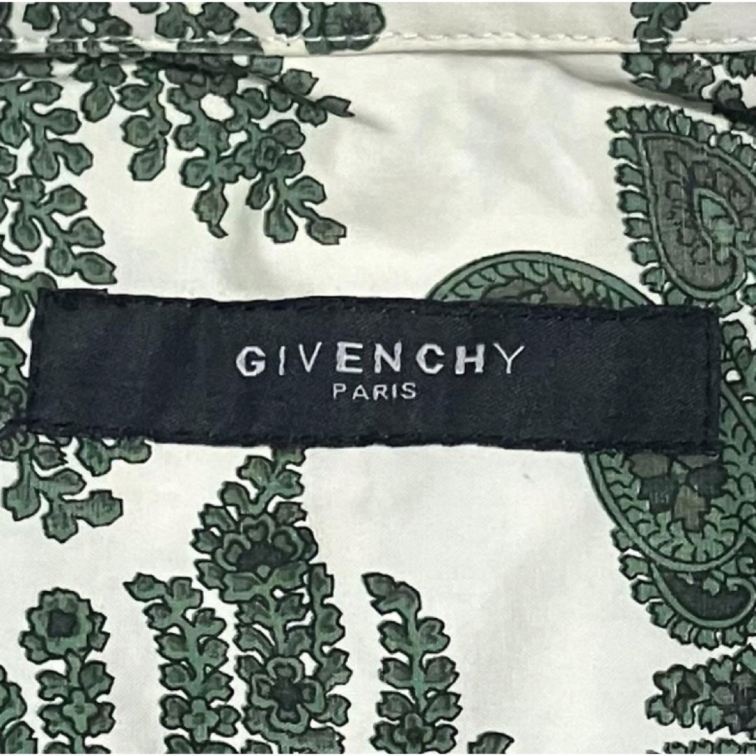 GIVENCHY(ジバンシィ)の【希少】GIVENCHY　ジバンシー　総柄シャツ　長袖シャツ　ペイズリー柄 メンズのトップス(シャツ)の商品写真