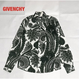 GIVENCHY - 【希少】GIVENCHY　ジバンシー　総柄シャツ　長袖シャツ　ペイズリー柄