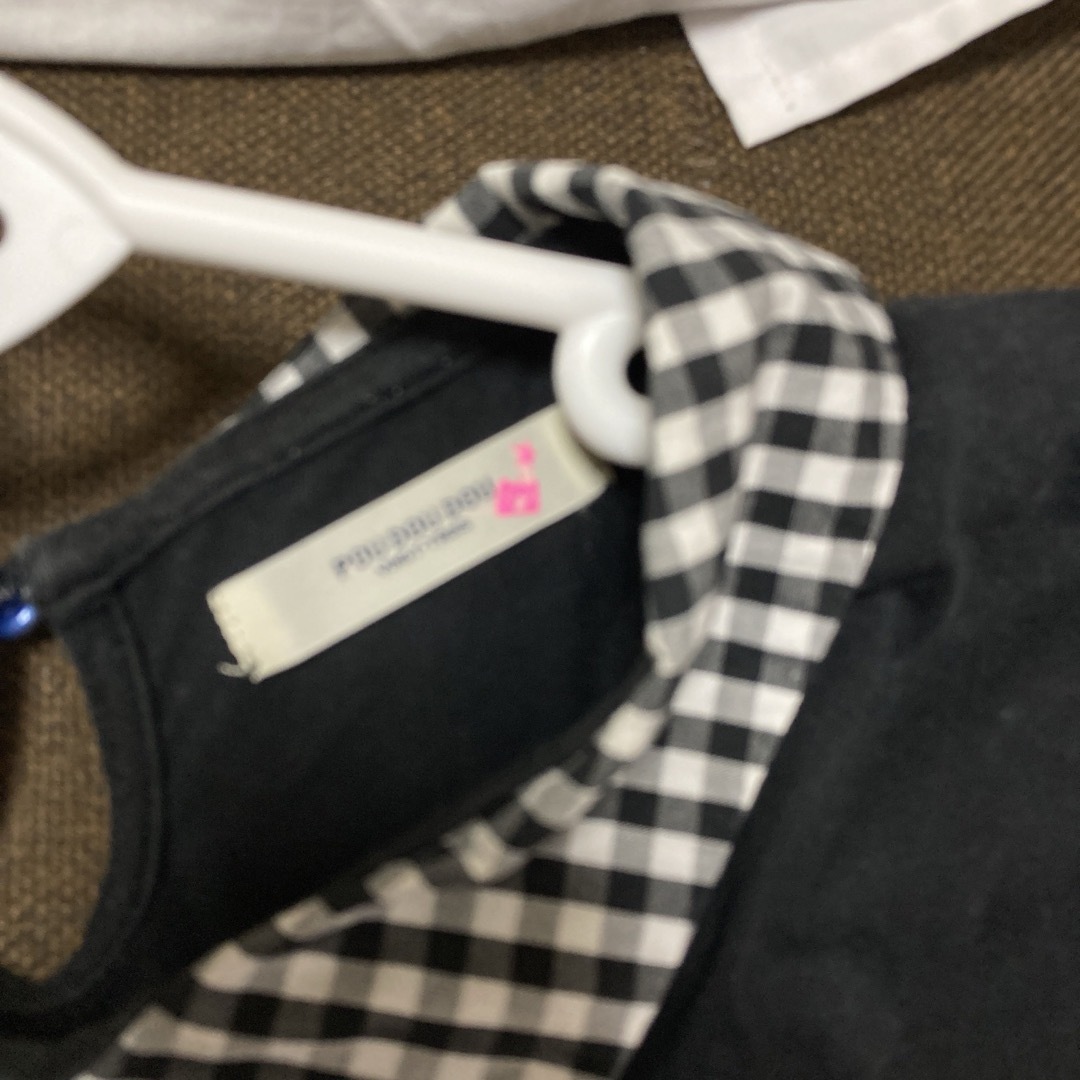 POU DOU DOU(プードゥドゥ)の襟付きノースリーブカットソーM レディースのトップス(カットソー(半袖/袖なし))の商品写真