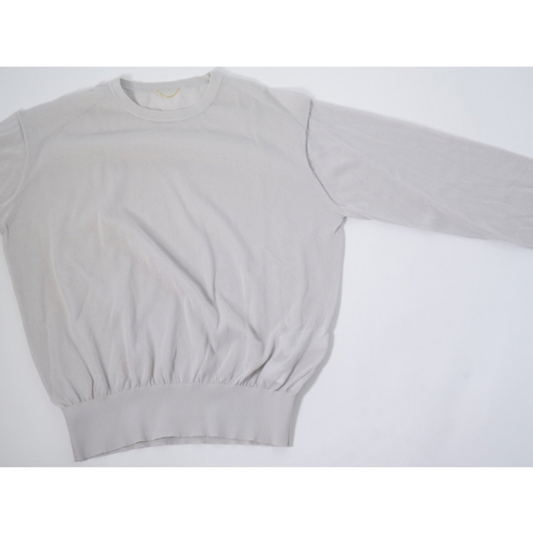 L'Appartement DEUXIEME CLASSE(アパルトモンドゥーズィエムクラス)のL'Appartement C/N Sheer KNIT ニット  レディースのトップス(ニット/セーター)の商品写真