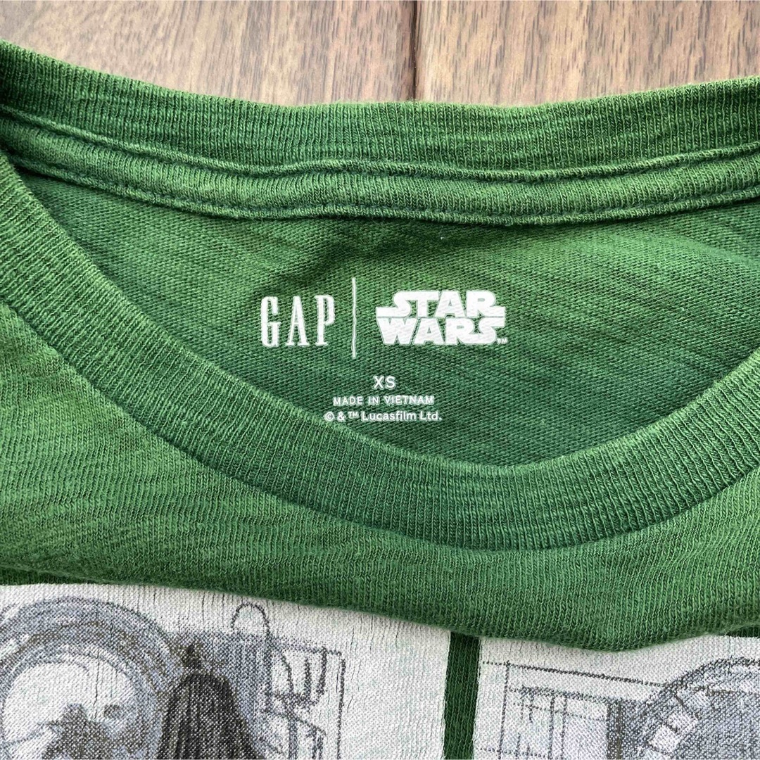 GAP(ギャップ)の☆スターウォーズデザイン☆ ダースベイダー　長袖　ロンＴ　110㎝【GAP】 キッズ/ベビー/マタニティのキッズ服男の子用(90cm~)(Tシャツ/カットソー)の商品写真