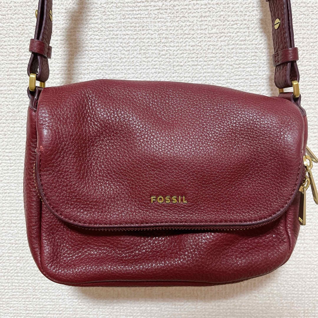 FOSSIL(フォッシル)のFOSSIL牛革ショルダーバッグ レディースのバッグ(ショルダーバッグ)の商品写真