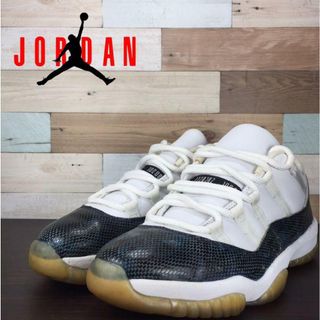 ナイキ(NIKE)のNIKE AIR JORDAN 11 SNAKE LOW 27cm(スニーカー)