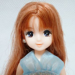 リカチャン(リカちゃん)のリカちゃん　キラかみ　さくらちゃん本体　中古品(ぬいぐるみ/人形)