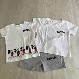 ディズニー(Disney)のNASAセットアップ90 ミッキーT80 セット(Ｔシャツ)