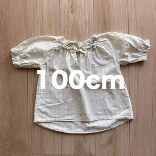 シマムラ(しまむら)のトップス　ブラウス　100cm(Tシャツ/カットソー)