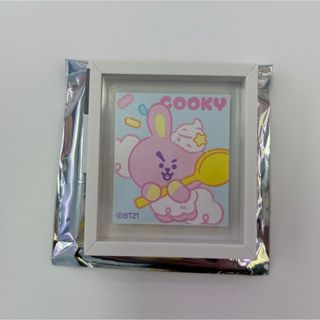 ビーティーイシビル(BT21)の新品！BT21＊on the cloud ミニキャンバスマグネット COOKY(キャラクターグッズ)