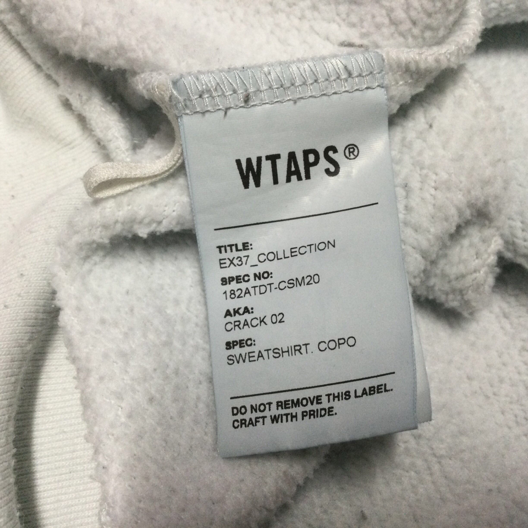 W)taps(ダブルタップス)の★即日発送可能！★ WTAPS 18AW クロスボーン刺繍パーカー X02 メンズのトップス(パーカー)の商品写真