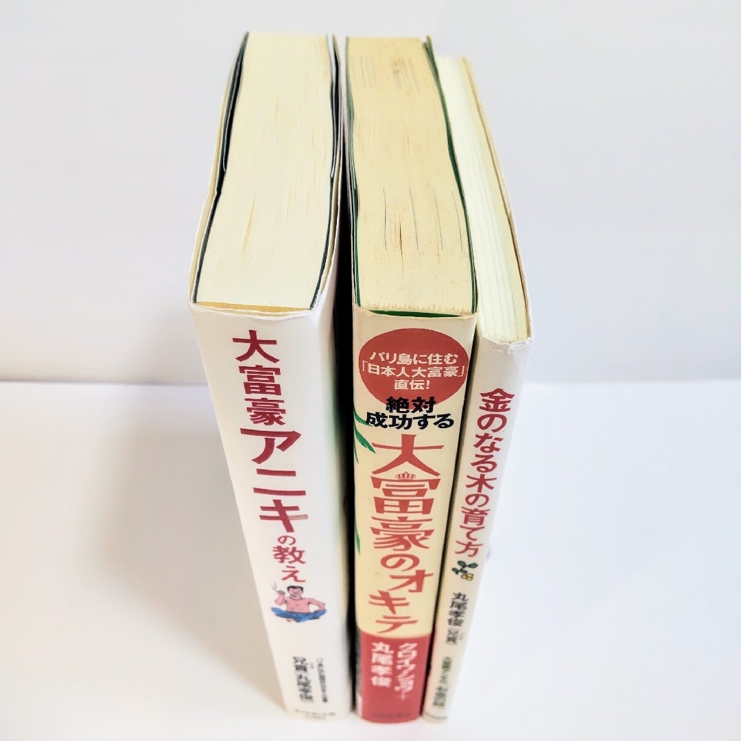 ビジネス書 合計3冊 大富豪アニキの教え（丸尾孝俊）他 合計3冊セット 匿名配送 エンタメ/ホビーの本(ビジネス/経済)の商品写真