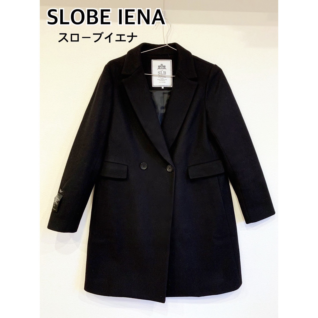 SLOBE IENA(スローブイエナ)のスローブイエナ　コート ウール　カシミヤ レディースのジャケット/アウター(チェスターコート)の商品写真