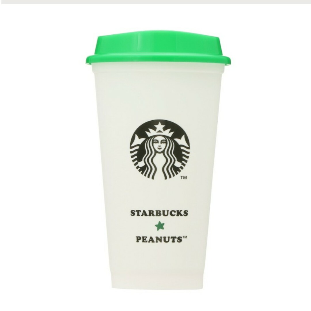 Starbucks Coffee(スターバックスコーヒー)のスターバックス スヌーピーリユーザブルカップ 473ml×2個セット インテリア/住まい/日用品のキッチン/食器(グラス/カップ)の商品写真