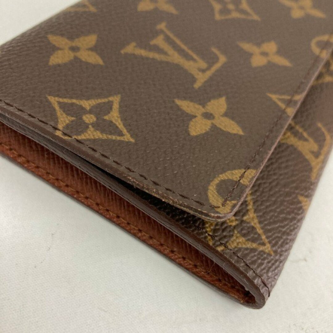 LOUIS VUITTON(ルイヴィトン)の★LOUIS VUITTON ルイ･ヴィトン モノグラム ポルトフォイユ 3カルトクレディ M61818 長財布 札カード入れ スリムウォレット ブラウン メンズのファッション小物(長財布)の商品写真