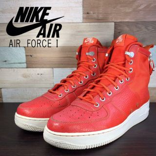 ナイキ(NIKE)のNIKE SF AIR FORCE 1 MID TEAM ORANGE 28cm(スニーカー)