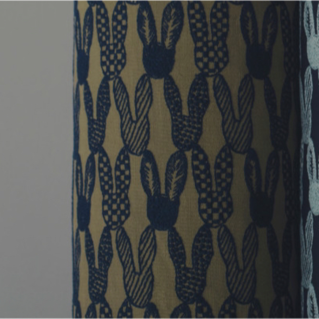 mina perhonen(ミナペルホネン)のミナペルホネン pomppia ファブリック　カーキ ハンドメイドの素材/材料(生地/糸)の商品写真