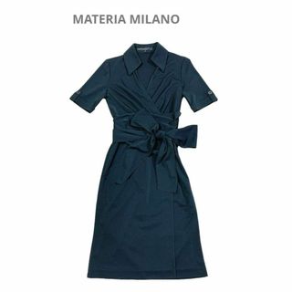 マテリア(MATERIA)のMATERIA MILANO マテリアミラノ　スキッパーカシュクール　ワンピース(その他)