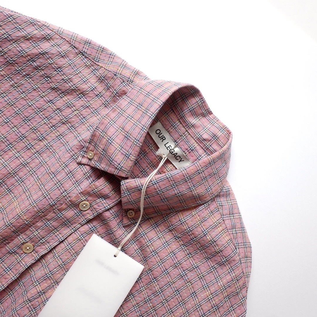 新品 Our Legacy borrowed チェックシャツ 新品 Our Legacy borrowed チェックシャツ