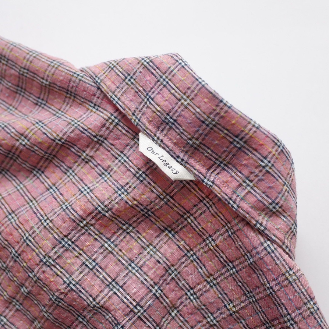 新品 Our Legacy borrowed チェックシャツ 新品 Our Legacy borrowed チェックシャツ
