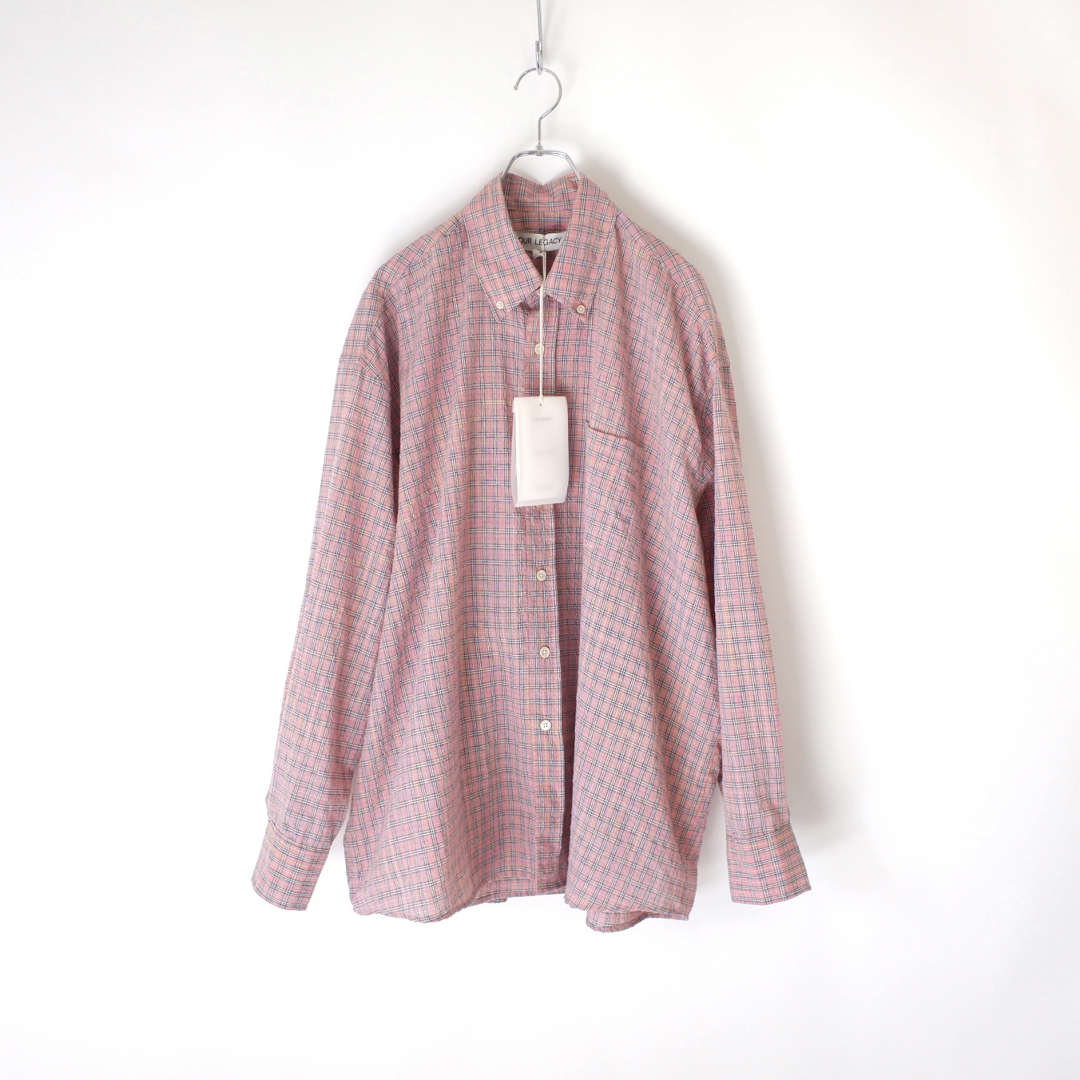新品 Our Legacy borrowed チェックシャツ 新品 Our Legacy borrowed チェックシャツ