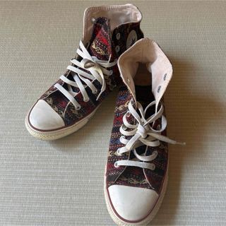 コンバース(CONVERSE)のコンバース オールスター N-WOOL 赤(スニーカー)