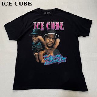 【美品】ICE CUBE アイスキューブ ヒップホップ Tシャツ L(Tシャツ/カットソー(半袖/袖なし))