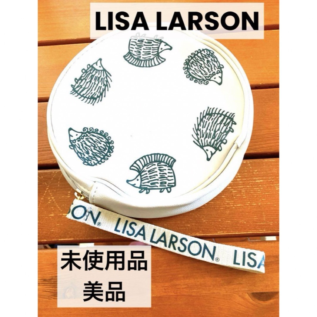 Lisa Larson(リサラーソン)の値下げ★新品 未使用【LISA LARSON】ポーチ ラウンド レディースのファッション小物(ポーチ)の商品写真