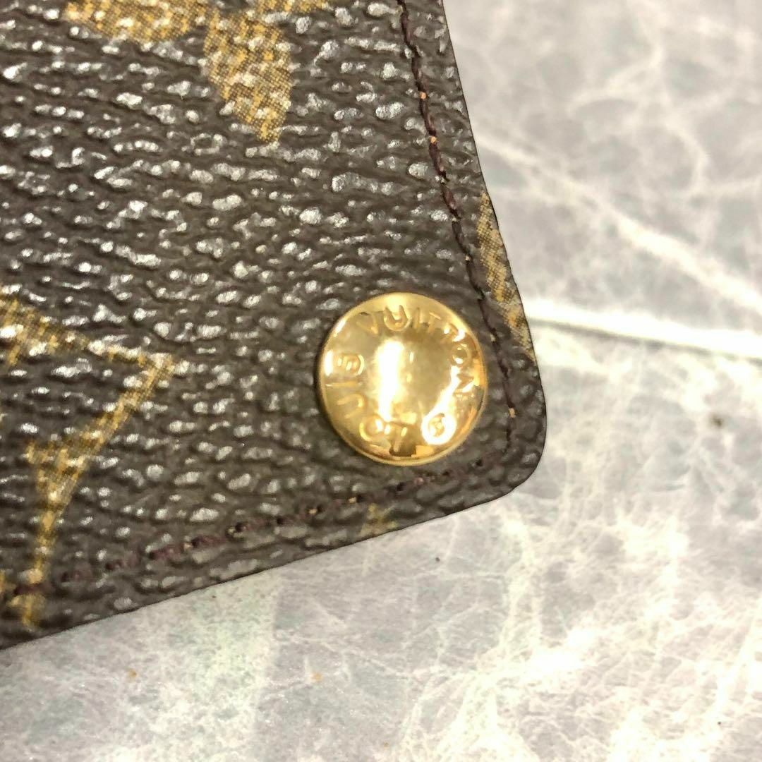 LOUIS VUITTON(ルイヴィトン)の⭐️美品⭐️ ルイヴィトン モノグラム カードケース レザー ブラウン 小物入れ レディースのファッション小物(名刺入れ/定期入れ)の商品写真