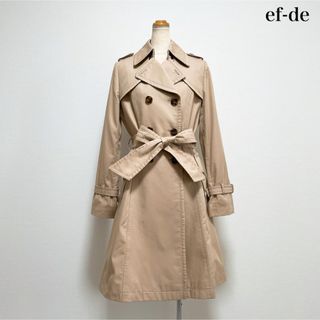 エフデ(ef-de)のef-de エフデ トレンチコート ベージュ 上品 美シルエット♡(トレンチコート)