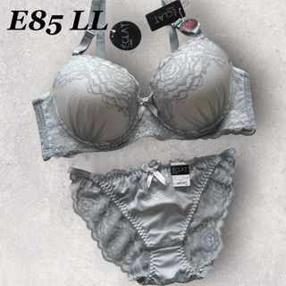 ブラショーツセット E85 新品 895301 グレー(ブラ&ショーツセット)