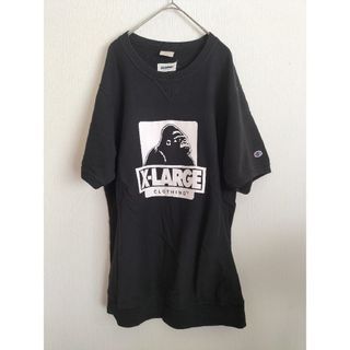 エクストララージ(XLARGE)の[X-LARGE×ChampionリバースウィーブスウェットTシャツ](Tシャツ/カットソー(半袖/袖なし))