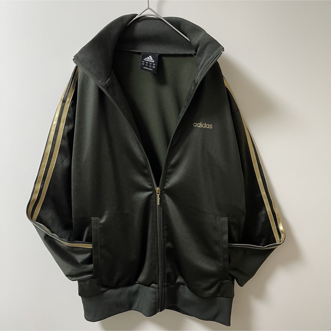 adidas - 美品 M 00s】アディダス刺繍トラックジャケット古着 adidas - 美品 M 00s】アディダス刺繍トラックジャケット古着