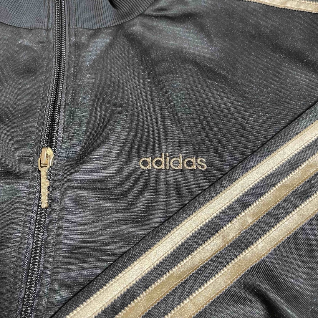 adidas - 美品 M 00s】アディダス刺繍トラックジャケット古着 adidas - 美品 M 00s】アディダス刺繍トラックジャケット古着