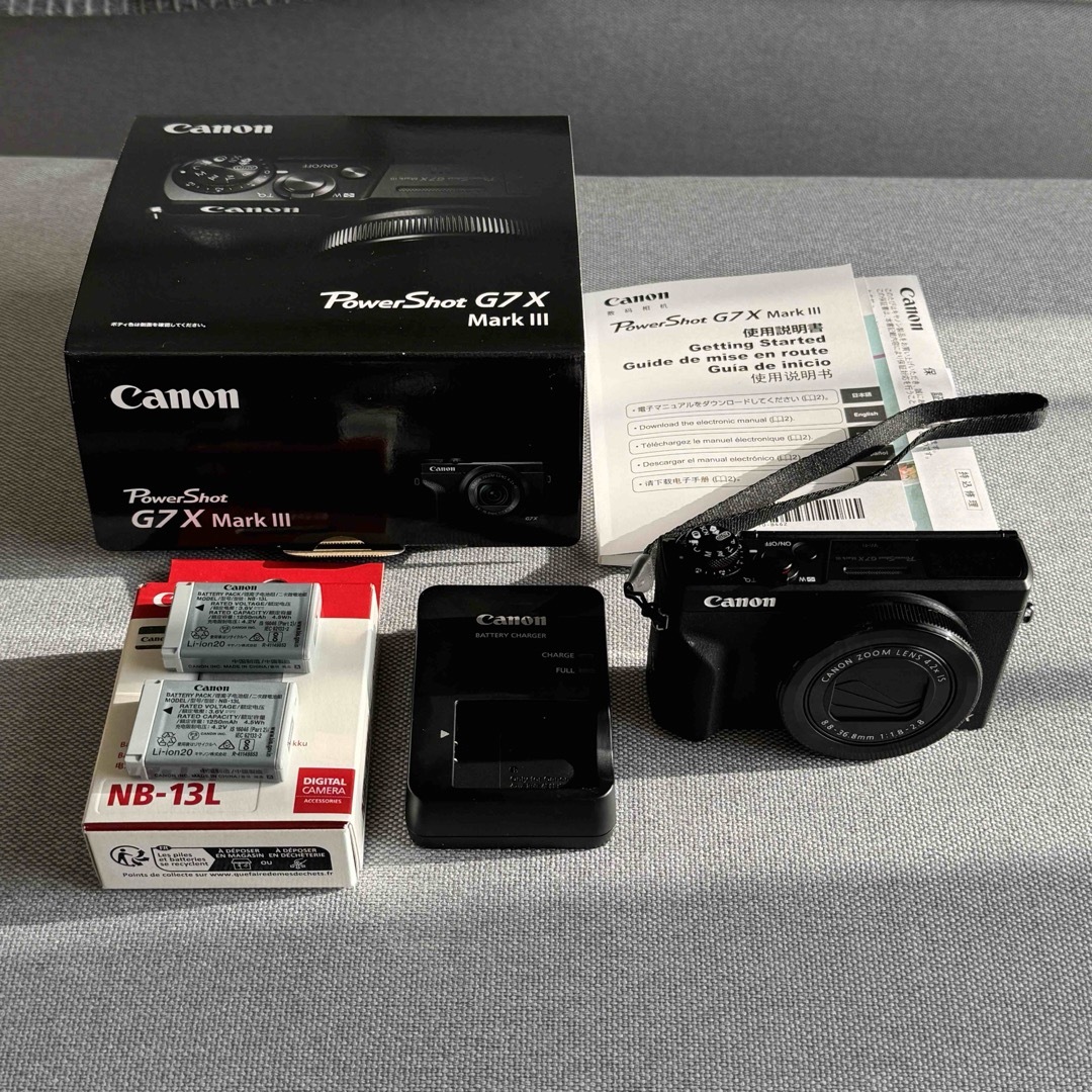 Canon - 超美品 Canon POWERSHOT G7 X MARK IIIの通販 by 梨央Couple