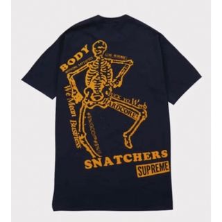 シュプリーム(Supreme)の【Supreme】 Body Snatchers Tee Navy Ｍサイズ(Tシャツ/カットソー(半袖/袖なし))