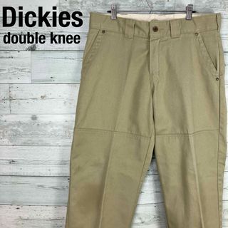 Dickies ディッキーズ ロゴタグ ダブルニー ワークパンツ